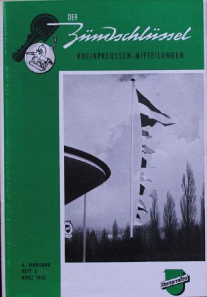 Rheinpreussen "Der Zuendschluessel" Gasstation-Magazine 1956 (4217)
